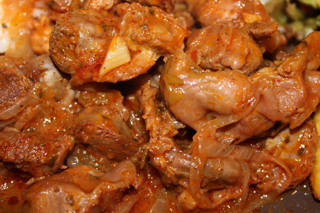 Braised chicken gizzards recipe. biteslife.com